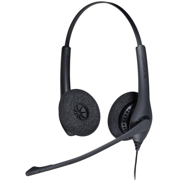 NYA Jabra BIZ 1500 Duo Headset On Ear med Quick Disconnect - svart