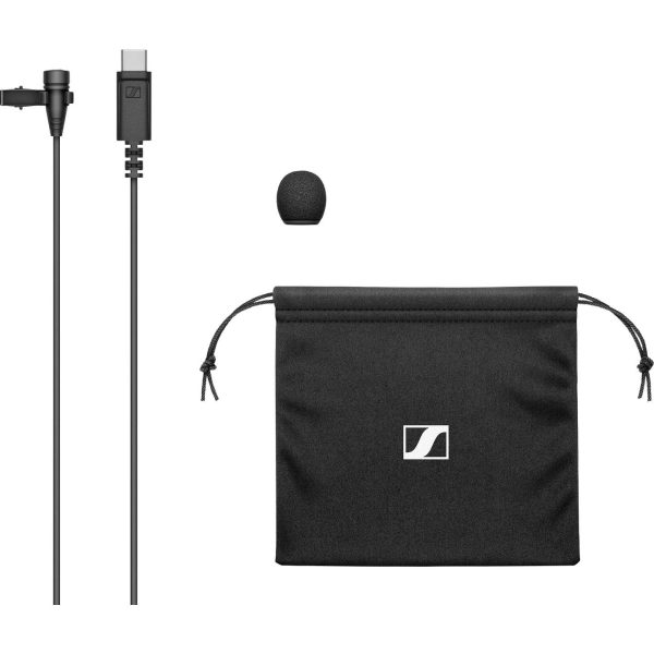 NY Sennheiser XS USB-C Lavalier Clip Myggmikrofon Mobilmikrofon